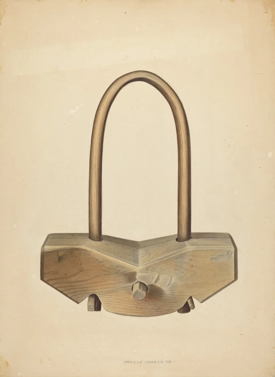 Single Ox Yoke by Orville Skaren