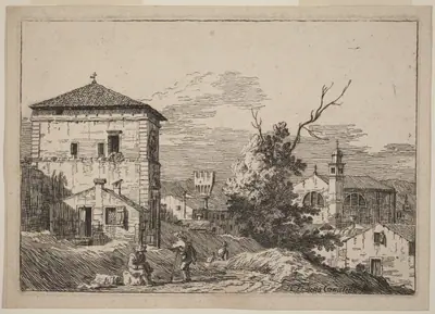 Landscape with a Dead Tree