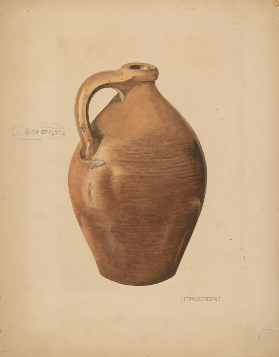 Demi-John Pottery by John Jordan