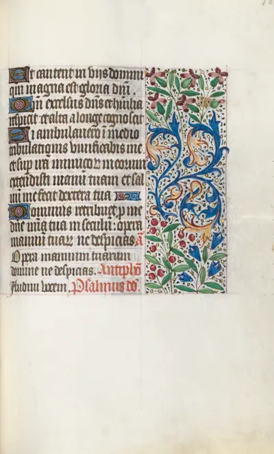 Book of Hours (Use of Rouen): fol. 107r