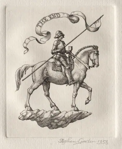 Illustration for "Peronnik the Fool":  Tailpiece