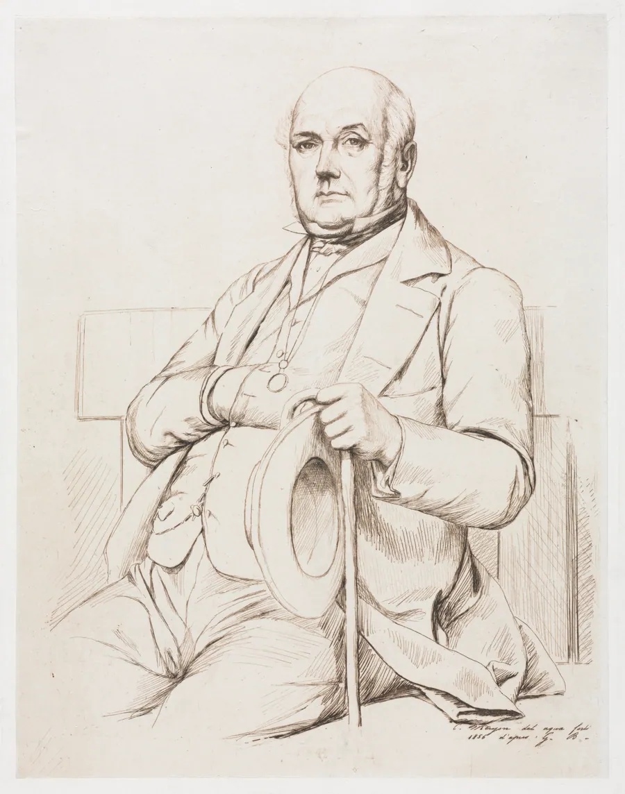 Casimir le Conte, after Boulanger by Charles Meryon