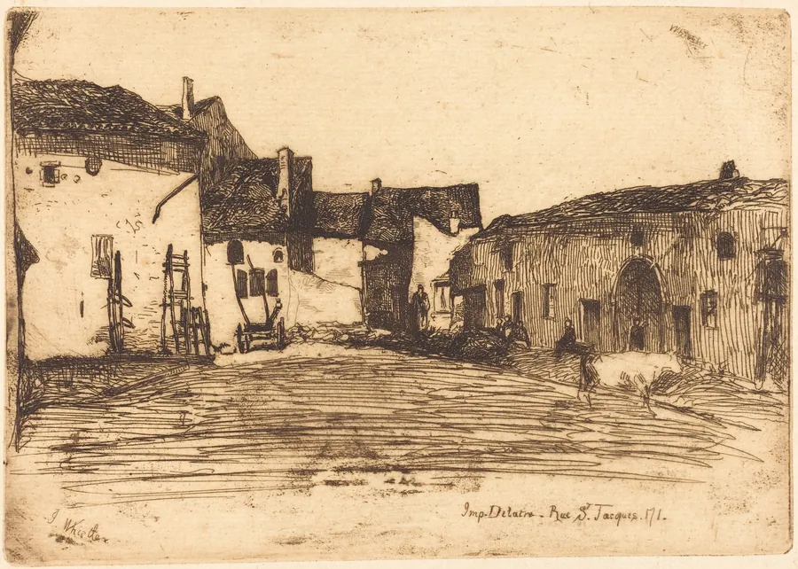 Liverdun by James McNeill Whistler
