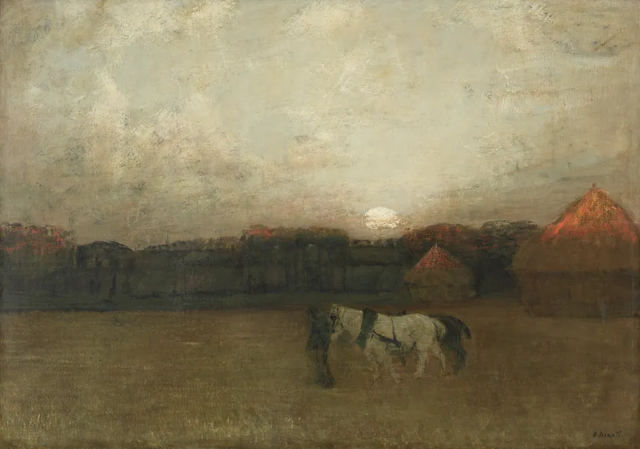 The Stubble Field by Henry Golden Dearth