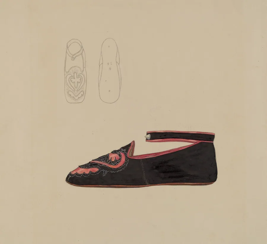 Baby Shoe by Gladys Cook