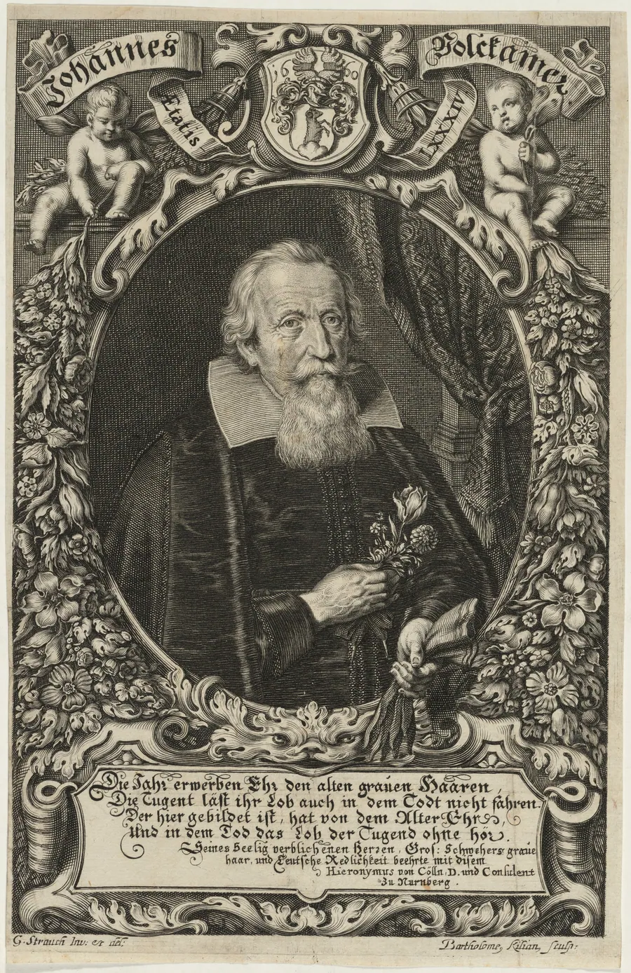 Johann Volckamer by Bartholomaus Kilian