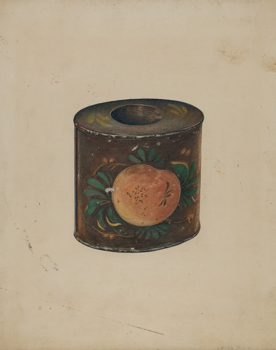 Toleware Canister by Lelah Nelson