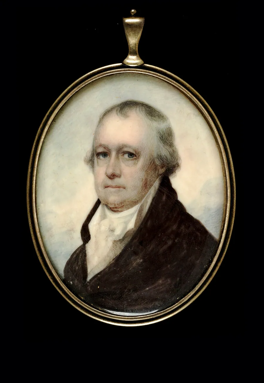 Dr. Elisha Poinsett by Edward Greene Malbone, born Newport, RI 1777-died Savannah, GA 1807