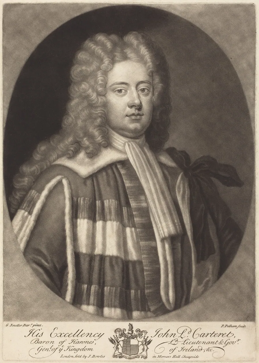 John, Lord Carteret by Peter Pelham