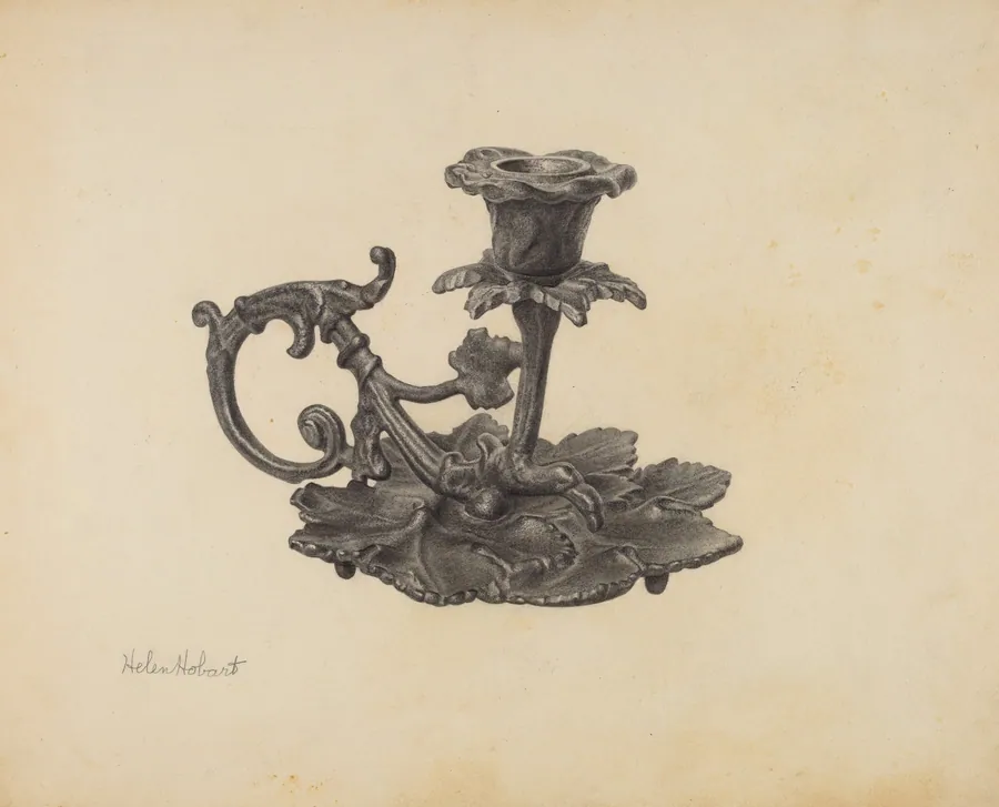 Candlestick by Helen Hobart