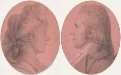 Portraits of Georges Arnold Fitzwilliam and Portrait of Eleanor Ramsay Fitzwilliam; a pair