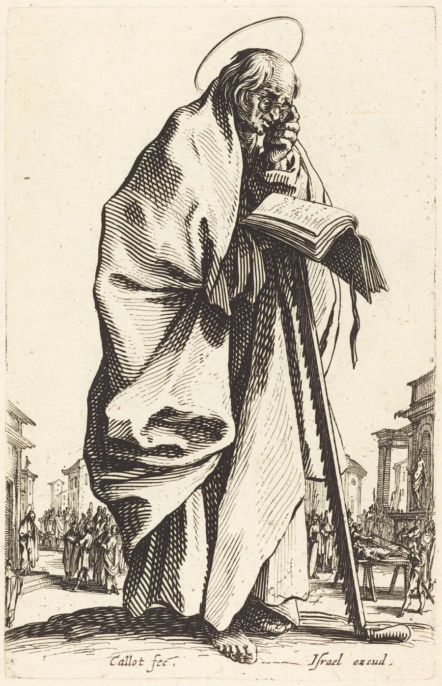 Saint Simon by Jacques Callot