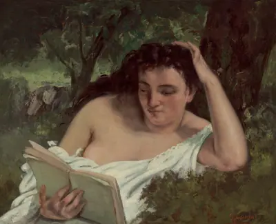 A Young Woman Reading