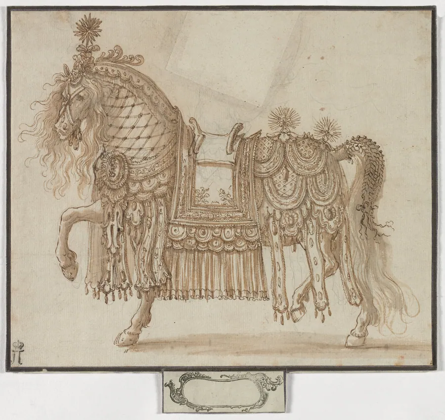 Parade Horse by Anonymous