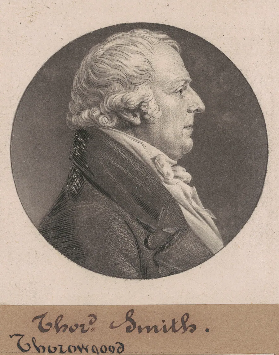 Thorowgood Smith by Charles B. J. Févret de Saint-Mémin