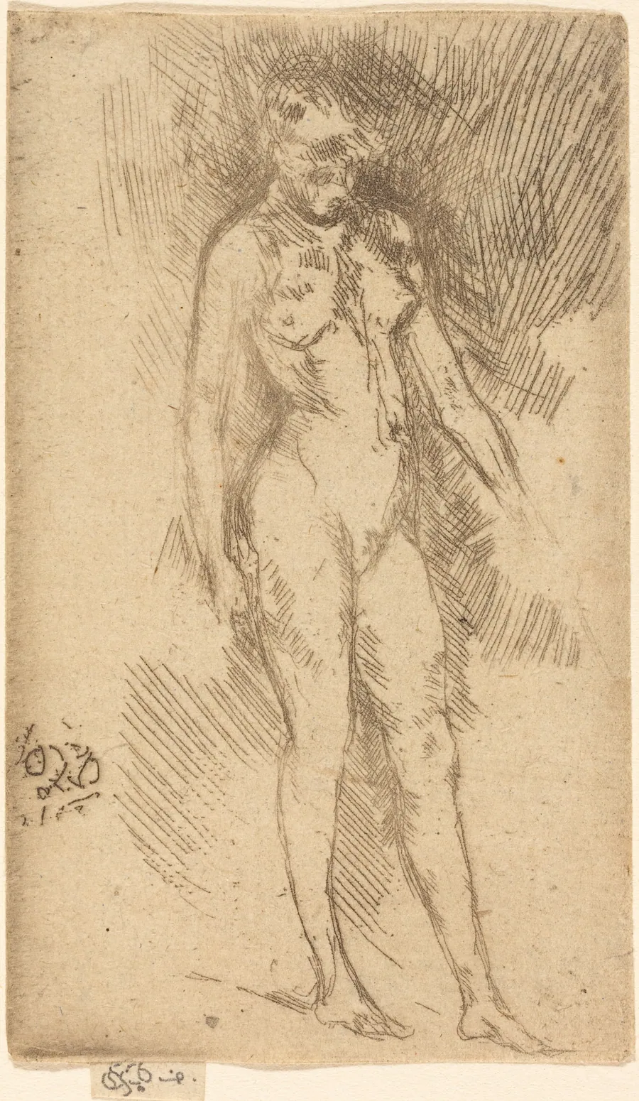 Little Nude Figure by James McNeill Whistler