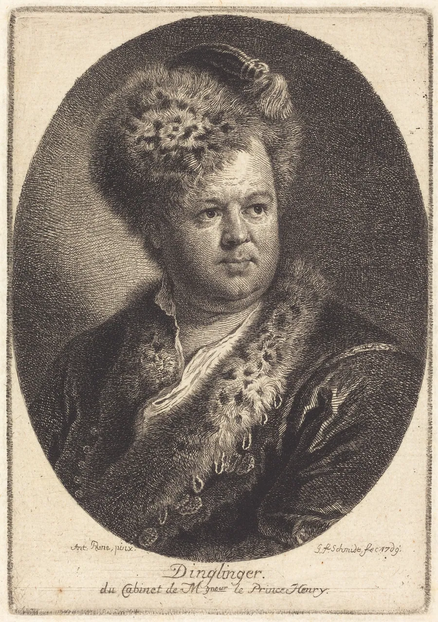 Johann Melchior Dinglinger by Georg Friedrich Schmidt