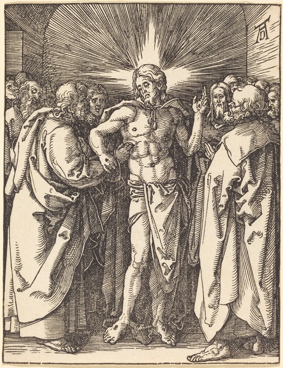Doubting Thomas by Albrecht Dürer
