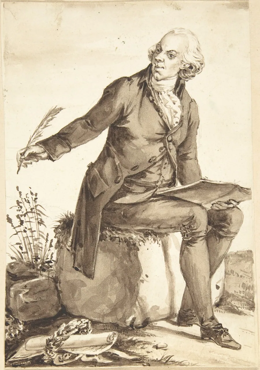 Portrait of Jacques Delille by Jean-Baptiste-François Bosio