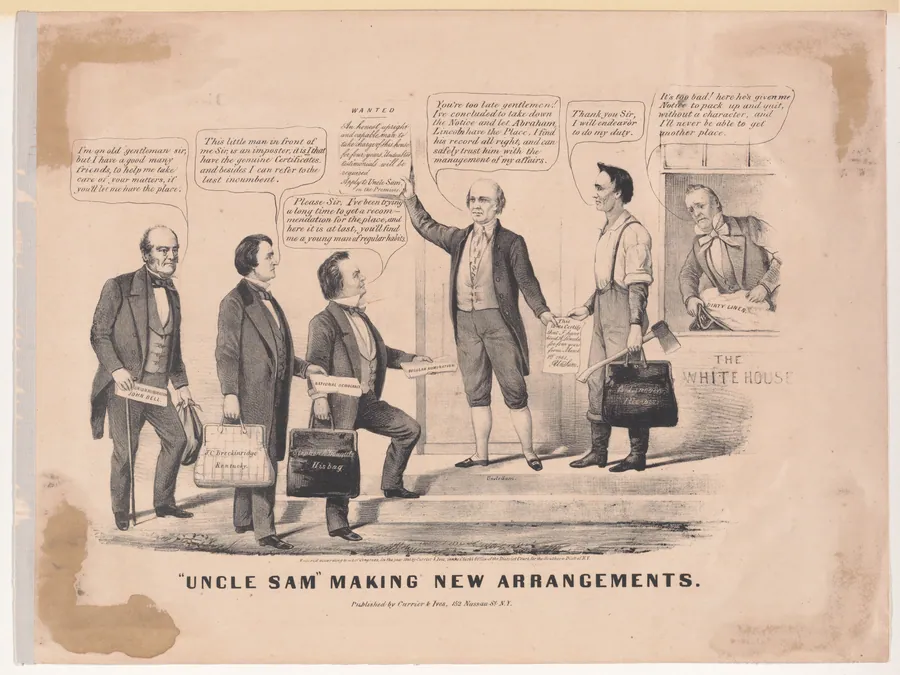"Uncle Sam" Making New Arrangements by Stephen Arnold Douglas