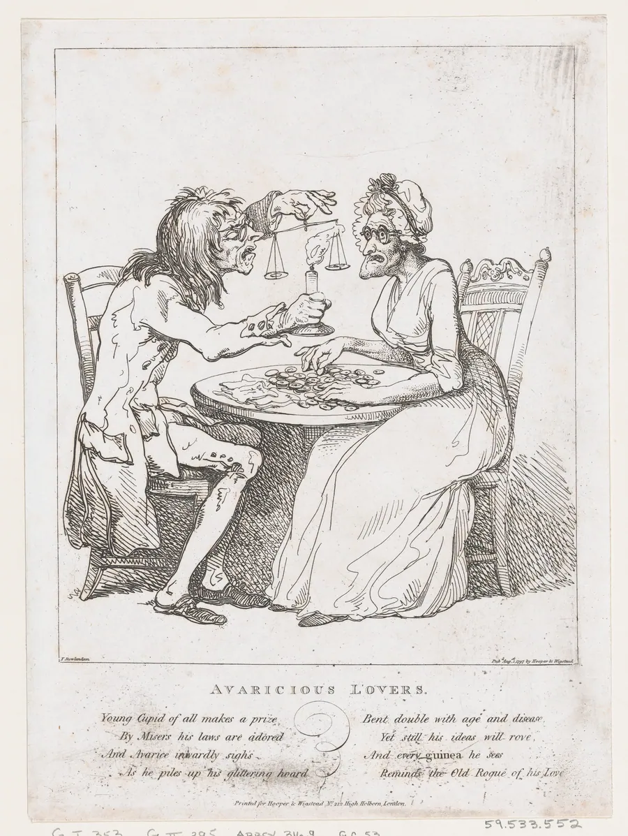 Avaricious Lovers by George Murgatroyd Woodward