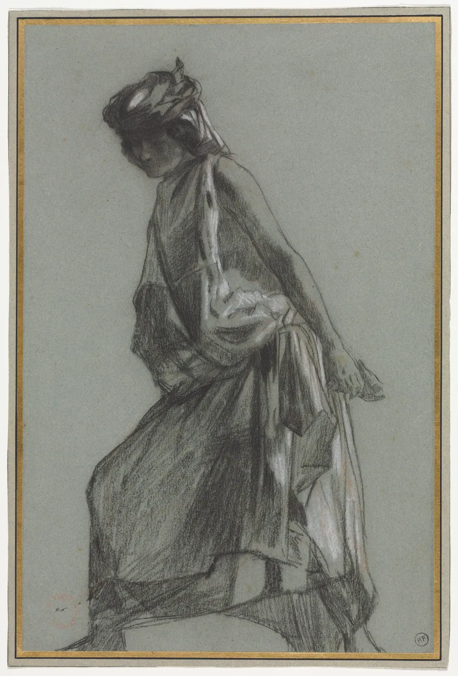 Arab Woman by Eugène Fromentin