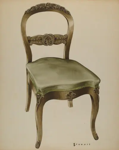 Carved Side Chair