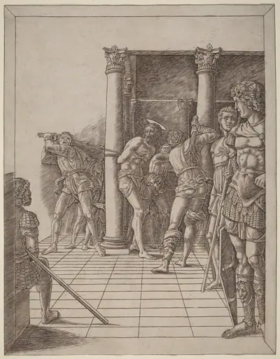 Flagellation of Christ, with the Pavement