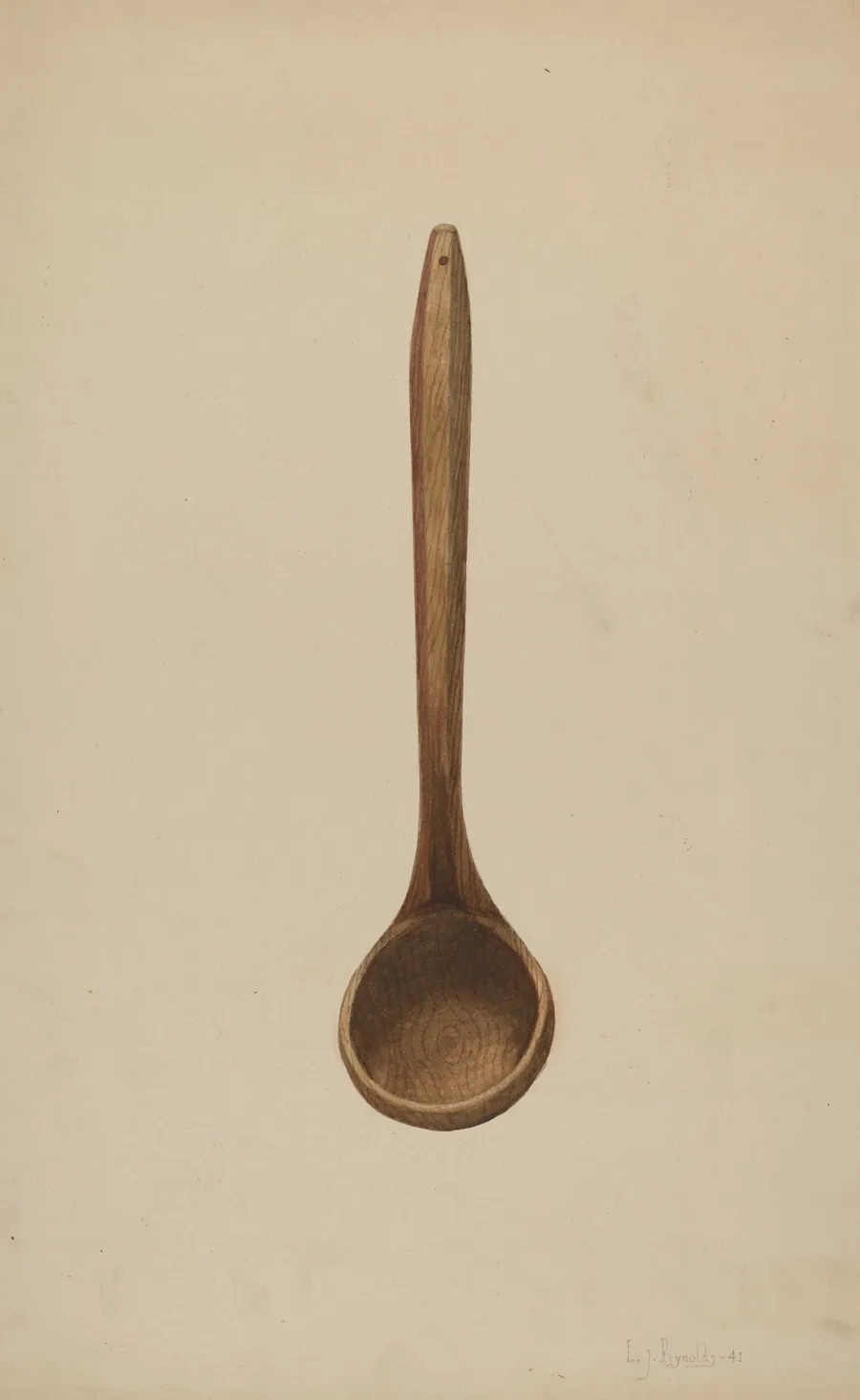 Wooden Ladle by E.J. Reynolds