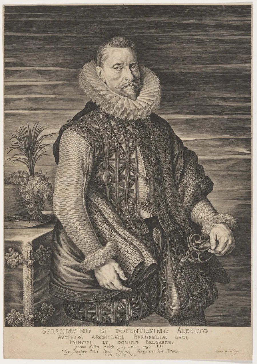 Albert, Archduke of Austria by Jan Muller