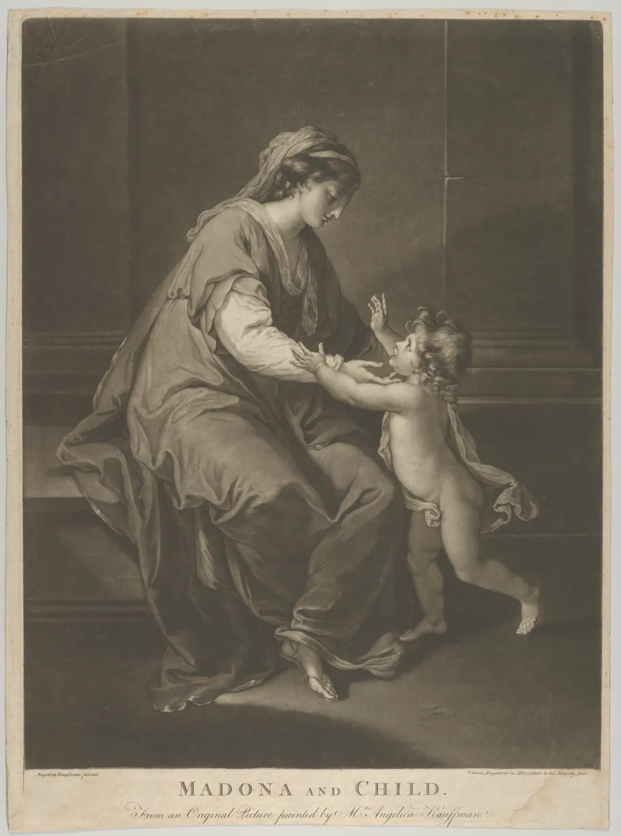 Madonna and Child by Valentine Green