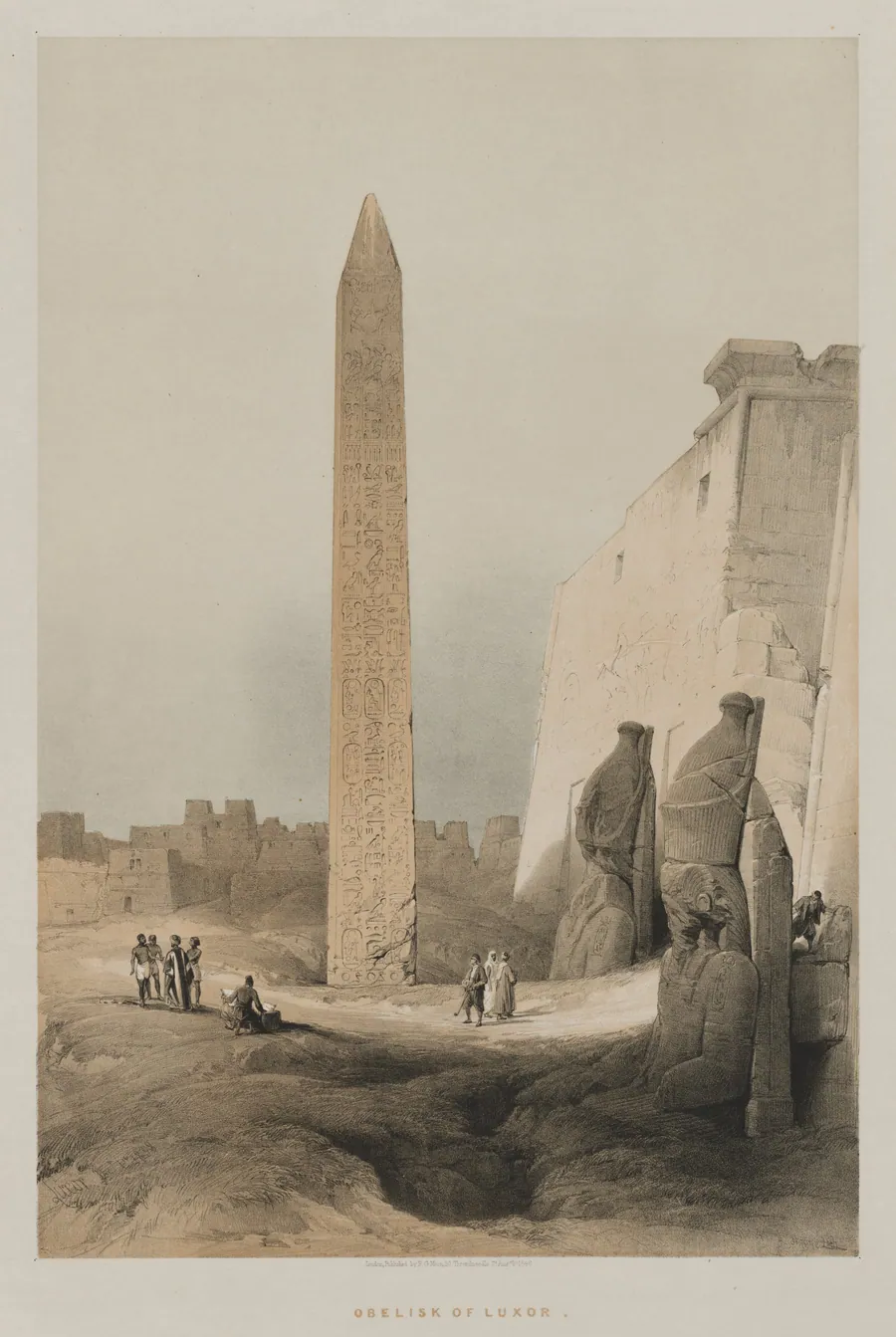 Egypt and Nubia, Volume I: Luxor by Louis Haghe