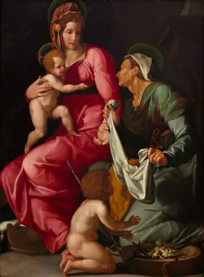 Madonna and Child with Saint Elizabeth and Saint John the Baptist