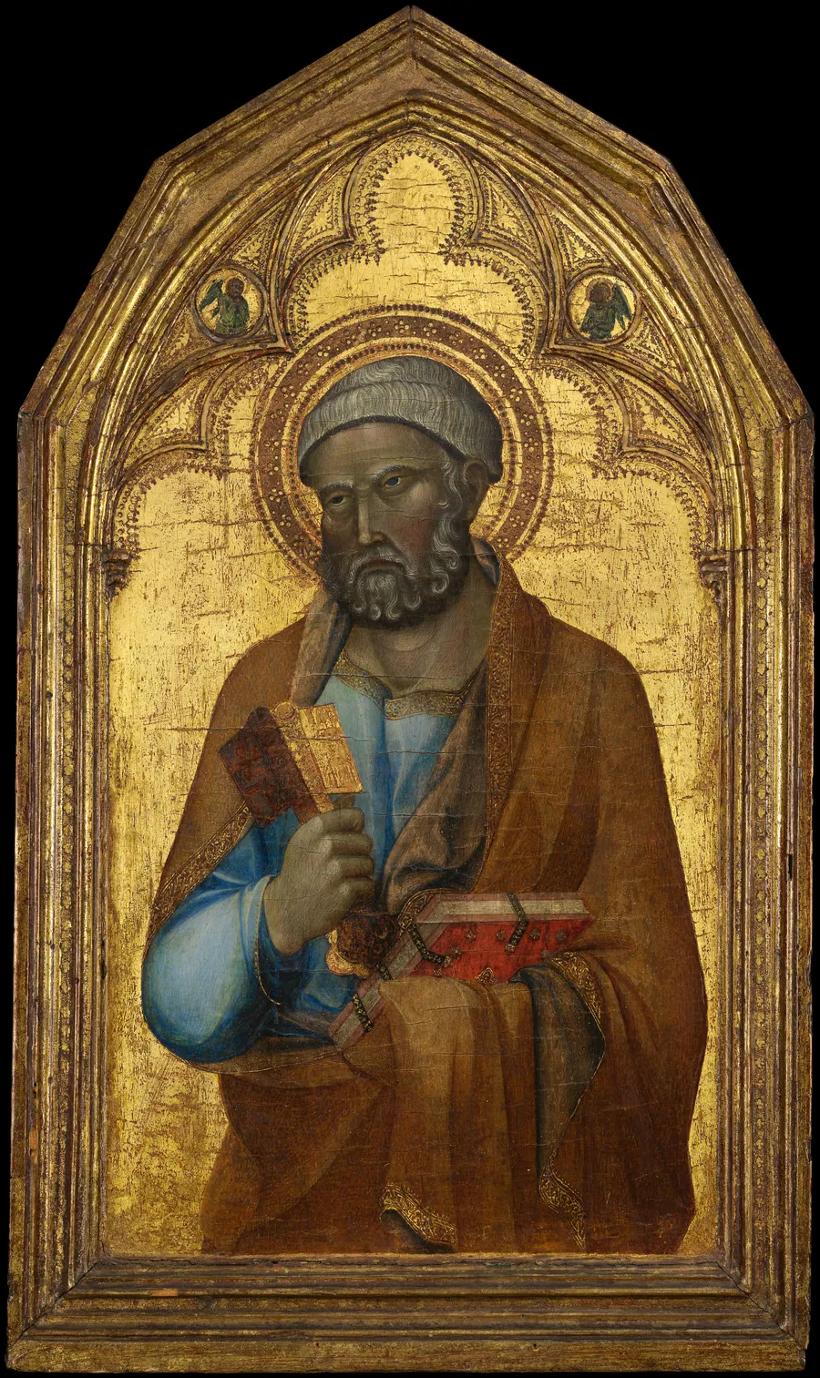 Saint Peter by Follower of Barna da Siena