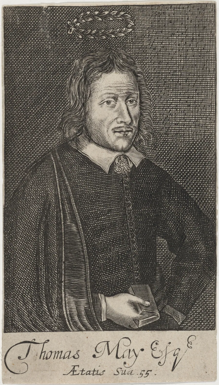 Thomas May, Poet and Historian by Unknown 19th Century