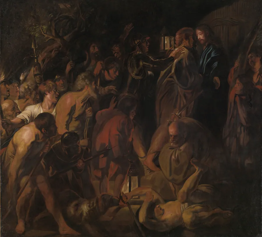 The Betrayal of Christ by Jacob Jordaens
