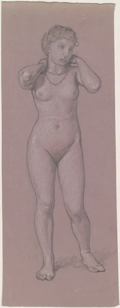 Female Nude with Necklace