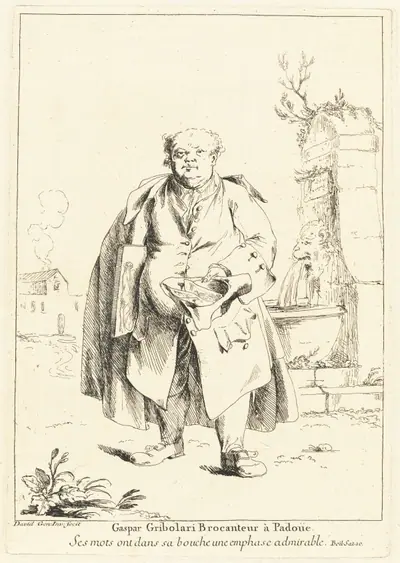 Gaspar Gribolari Brocanteur à Padoüe (Gaspar Gribolari, Secondhand Dealer in Padua)