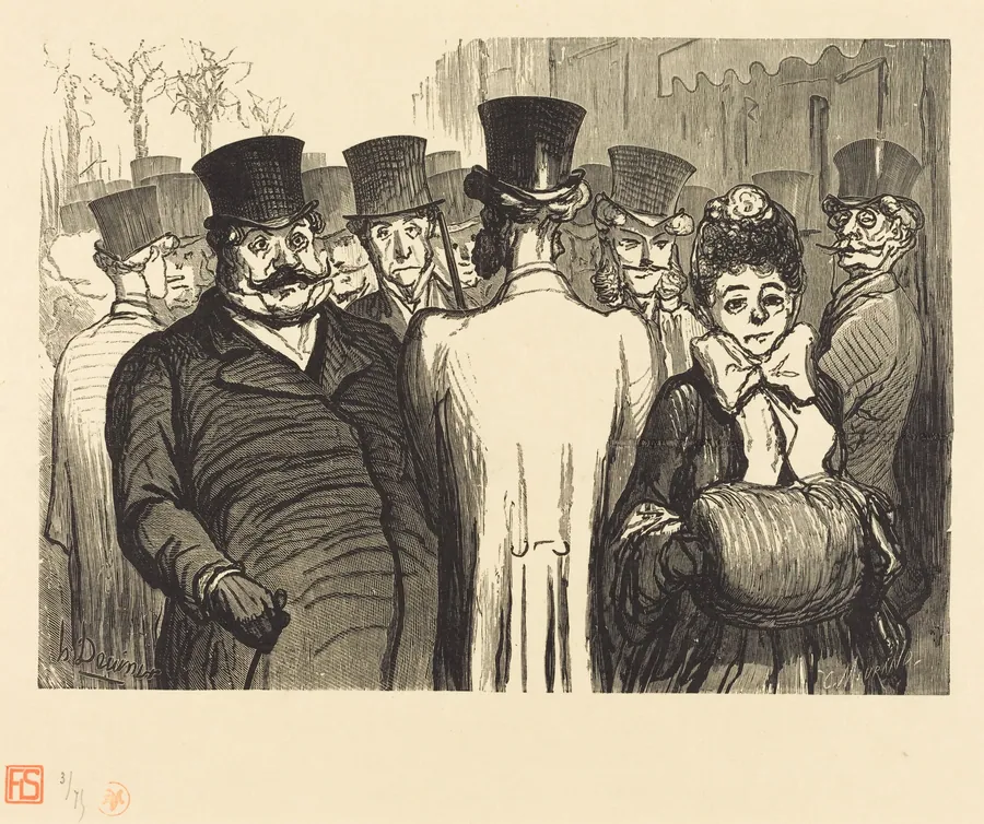 Le Boulevard des Italiens by Charles Maurand