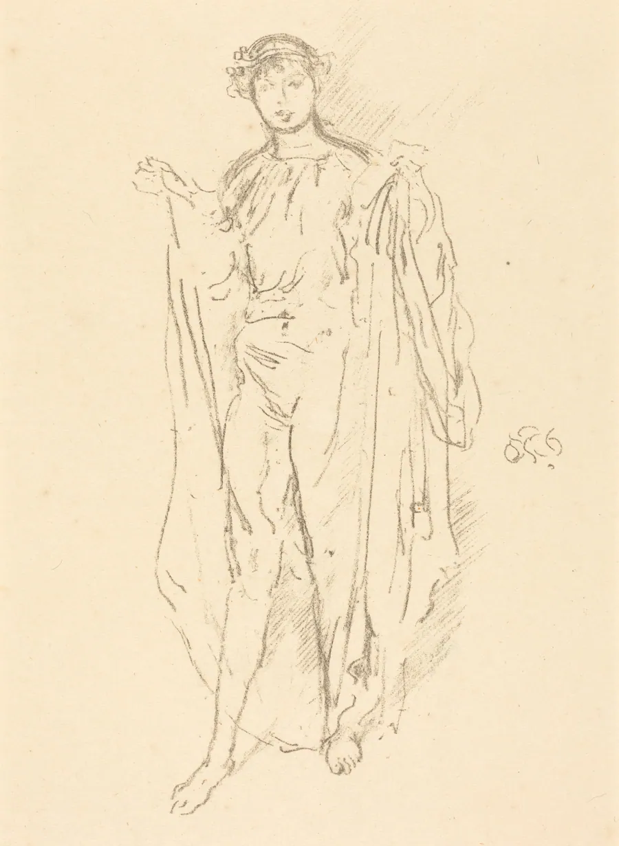 The Girl by James McNeill Whistler