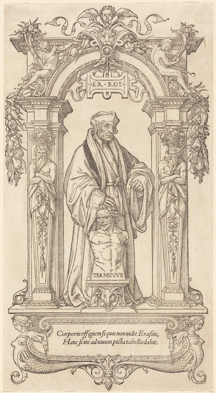 Erasmus of Rotterdam by Veit Specklin
