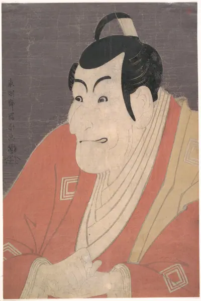 市川鰕蔵の竹村定之進|Kabuki Actor Ichikawa Ebizō (Ichikawa Danjūrō V) in the play The Colored Reins of a Loving Wife (Koi nyōbō somewake tazuna)