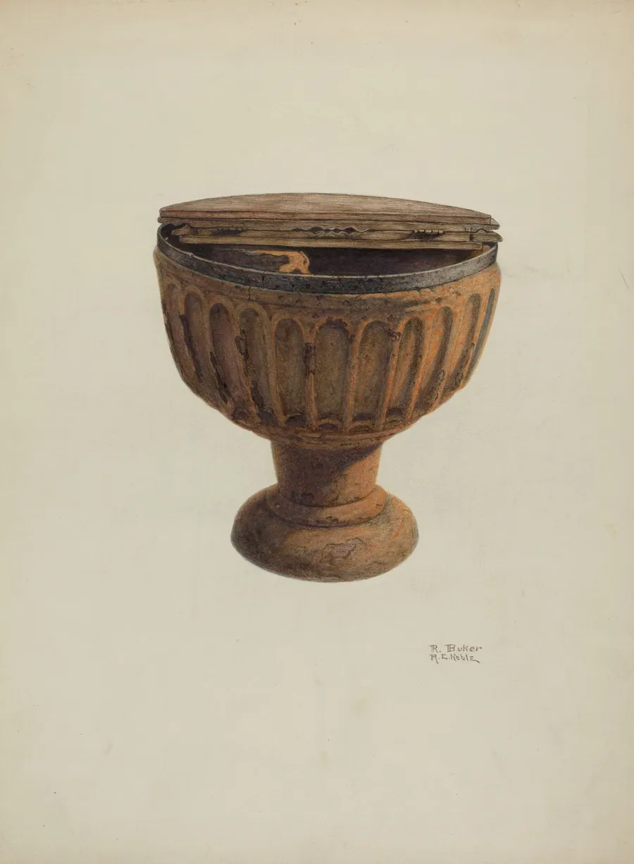 Baptismal Font by Ruth Buker