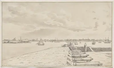 View from the Battery toward the City