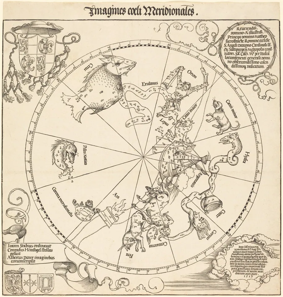 The Southern Celestial Hemisphere by Albrecht Dürer