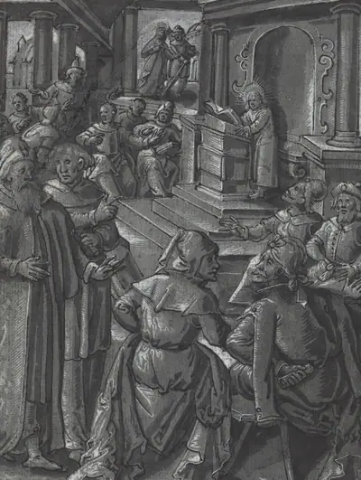 Christ Healing the Lame [verso]