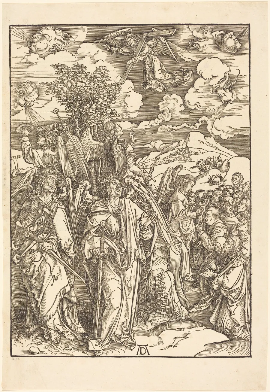 The Four Angels Holding the Winds by Albrecht Dürer