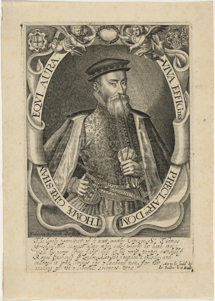 Sir Thomas Grisham by Francis Delaram