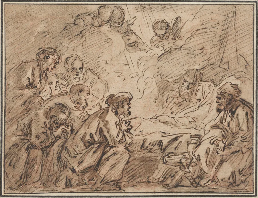 The Death of the Virgin by François Boucher