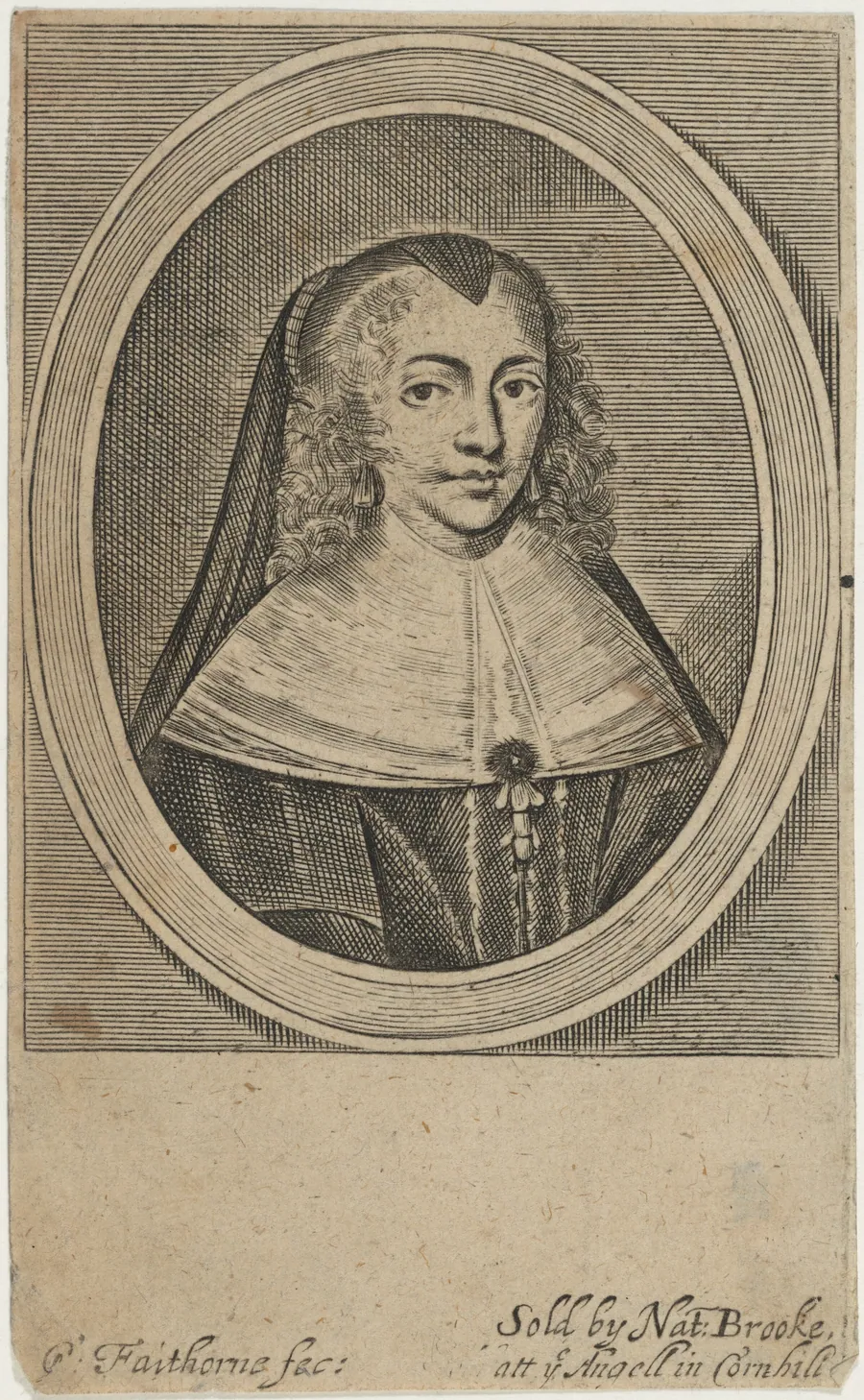 Henrietta Maria by William Faithorne